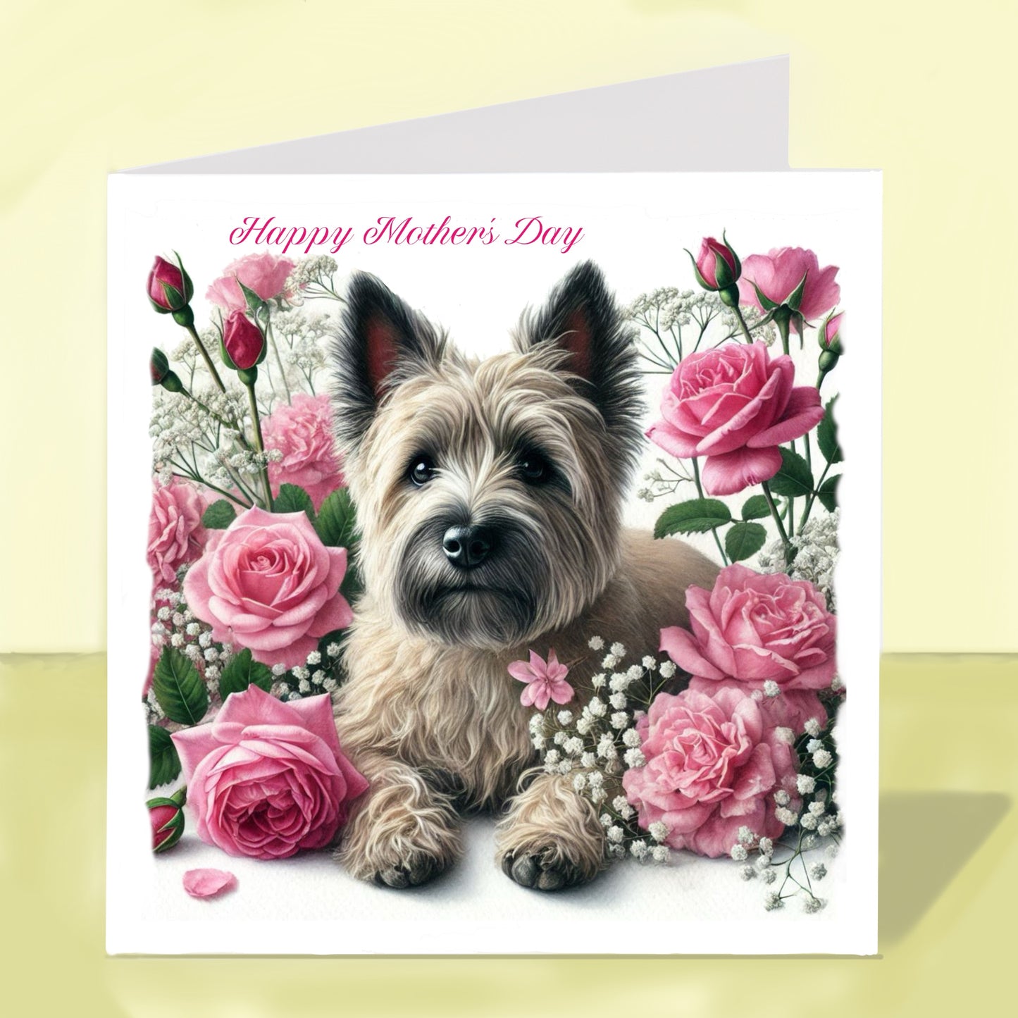 Cairn Terrier Mother's Day Card