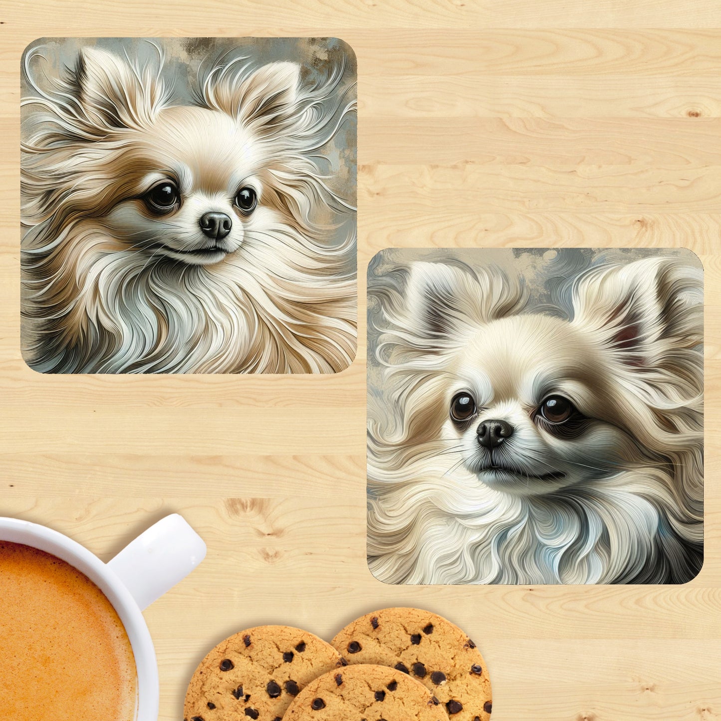 Chihuahua - Soft Realism Coasters (Set of 2)