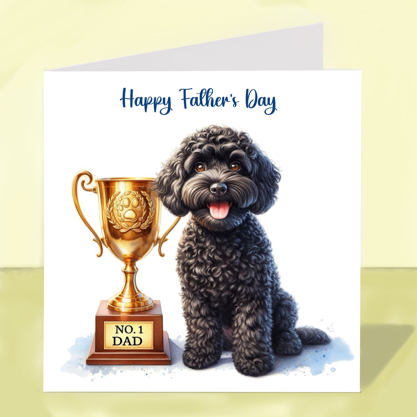 Cockapoo - Father's Day Card