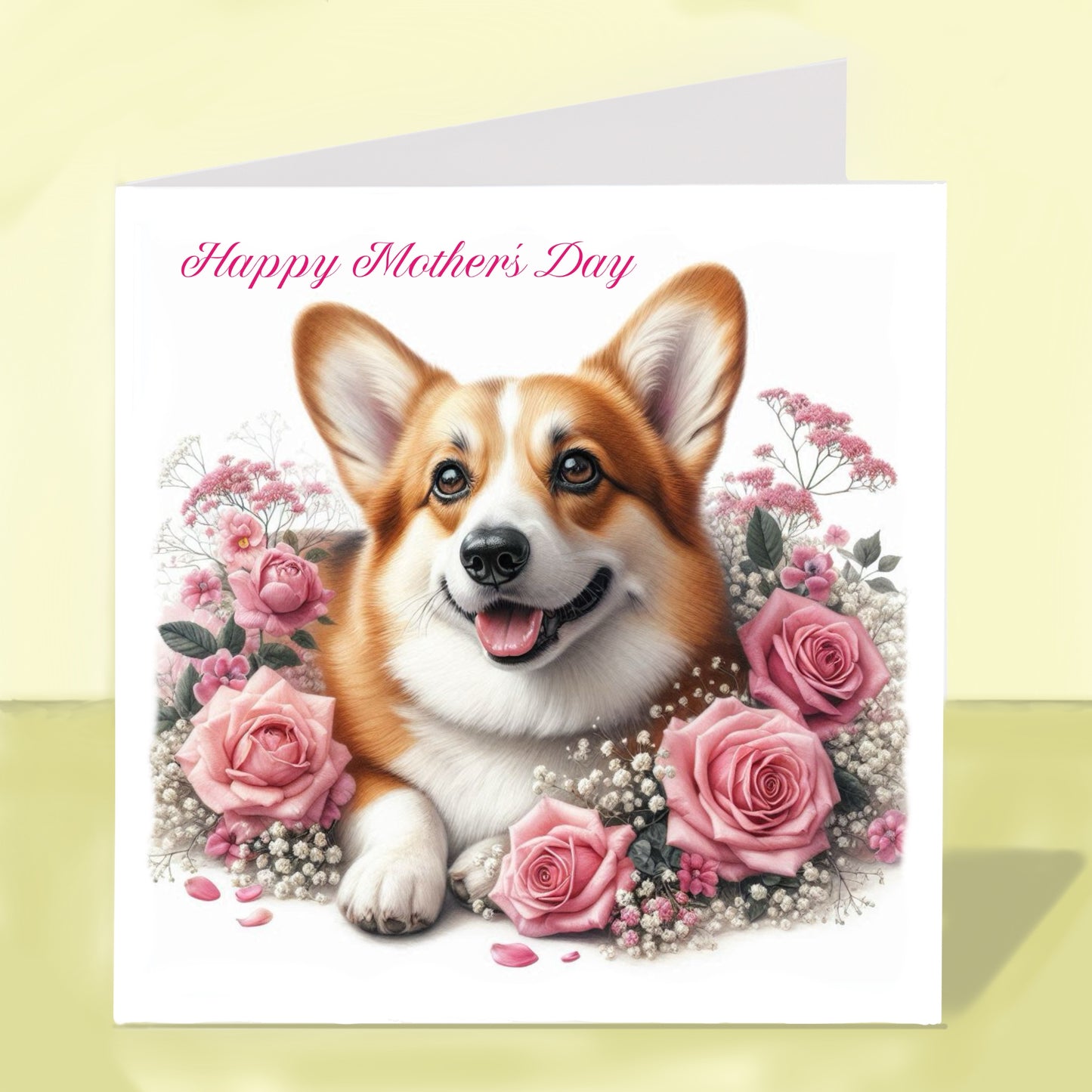 Corgi Mother's Day Card