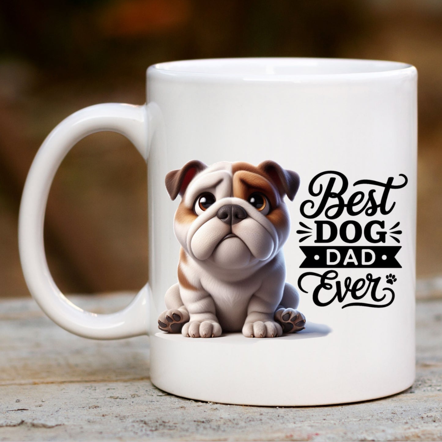 English Bulldog - Father's Day Mug