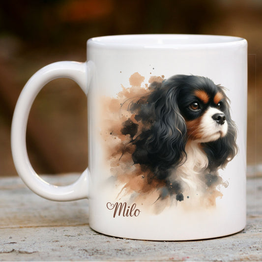 Cavalier King Charles Spaniel Mug - Personalised