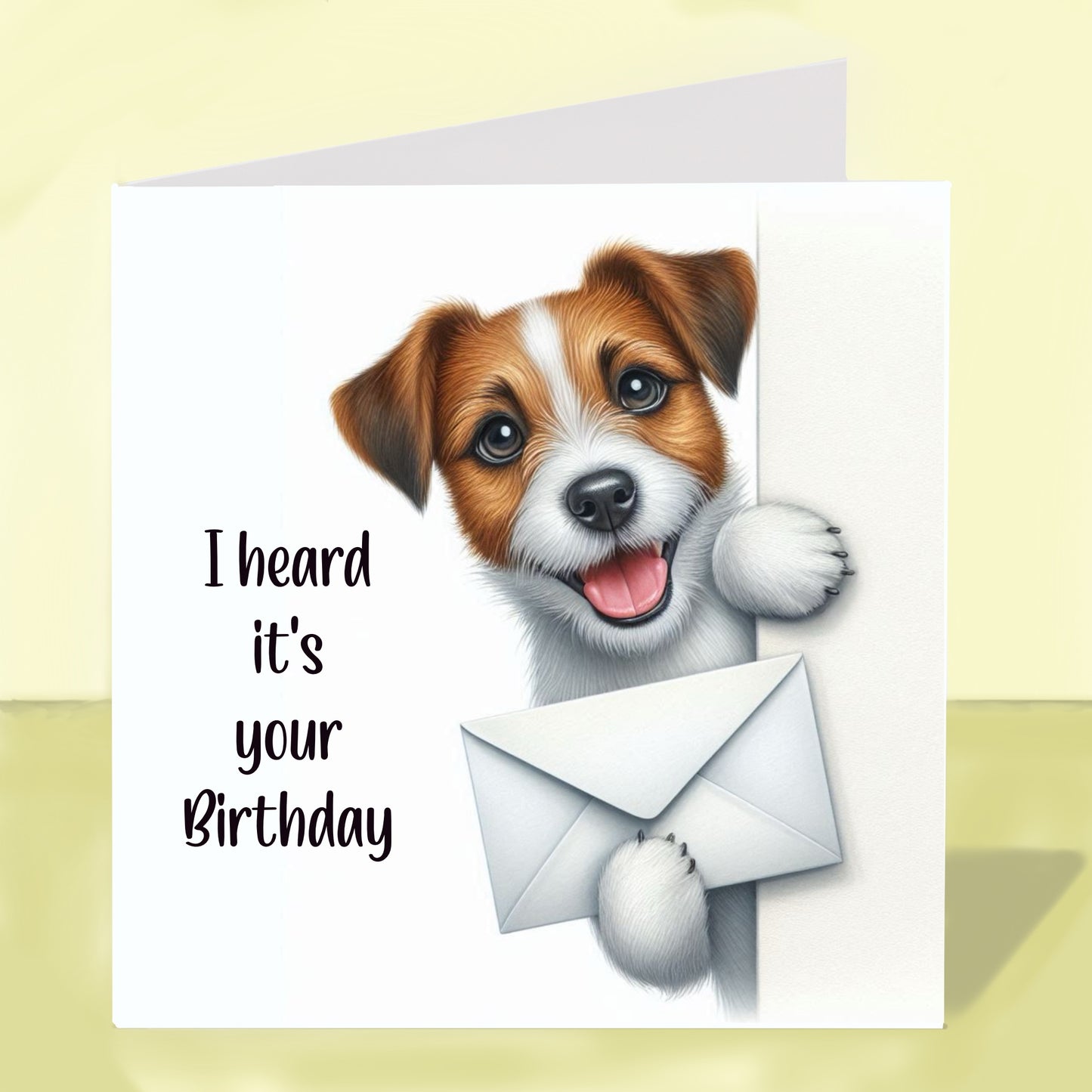 Jack Russell - Birthday Card