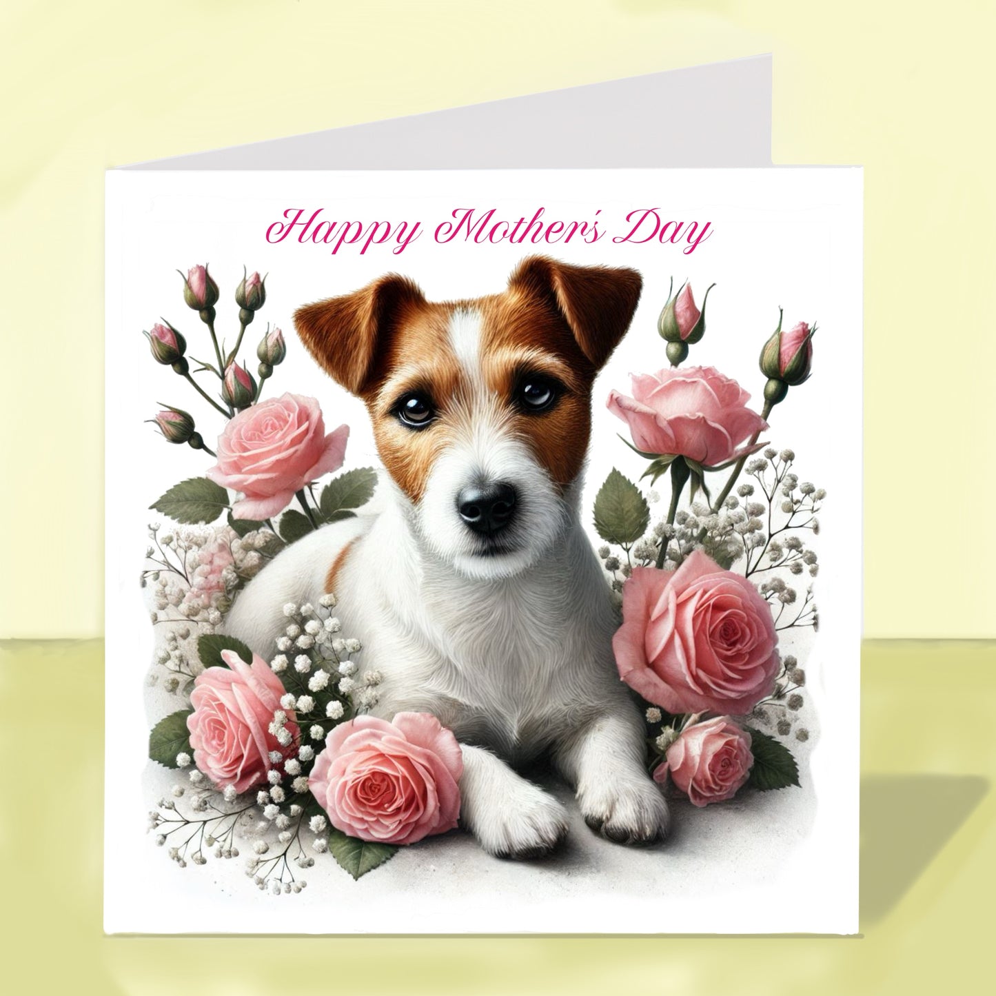 Jack Russell Mother's Day Card