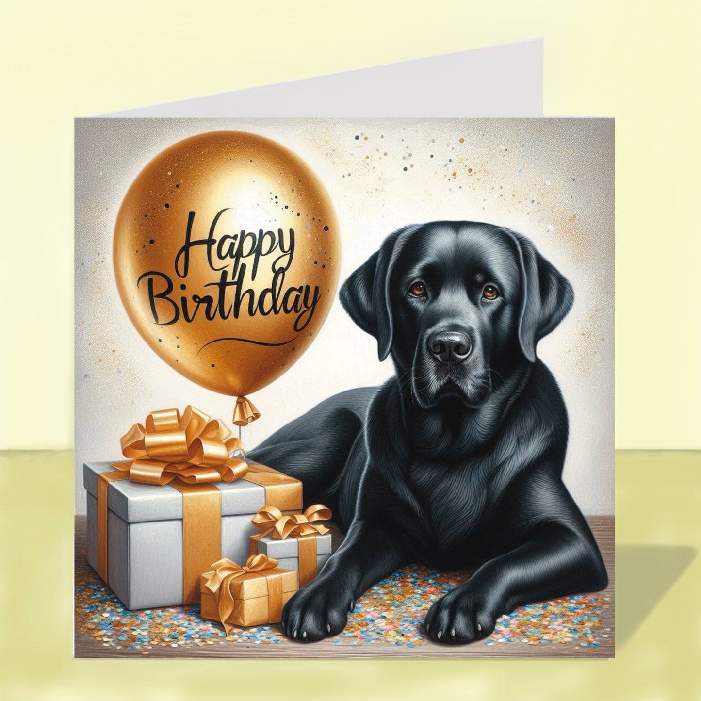 Labrador Birthday Card