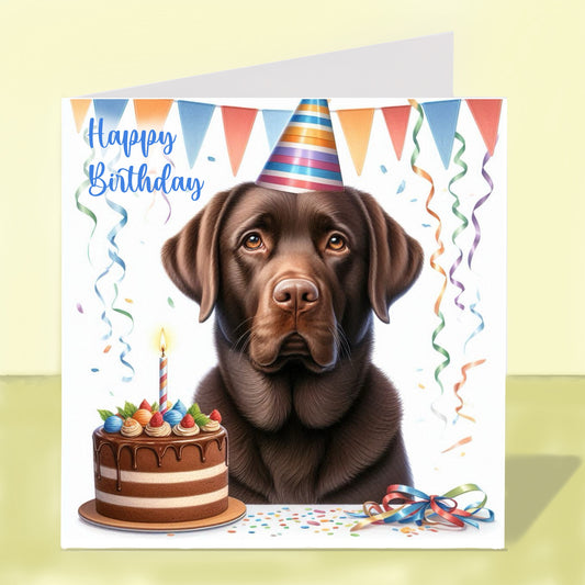 Labrador - Birthday Card