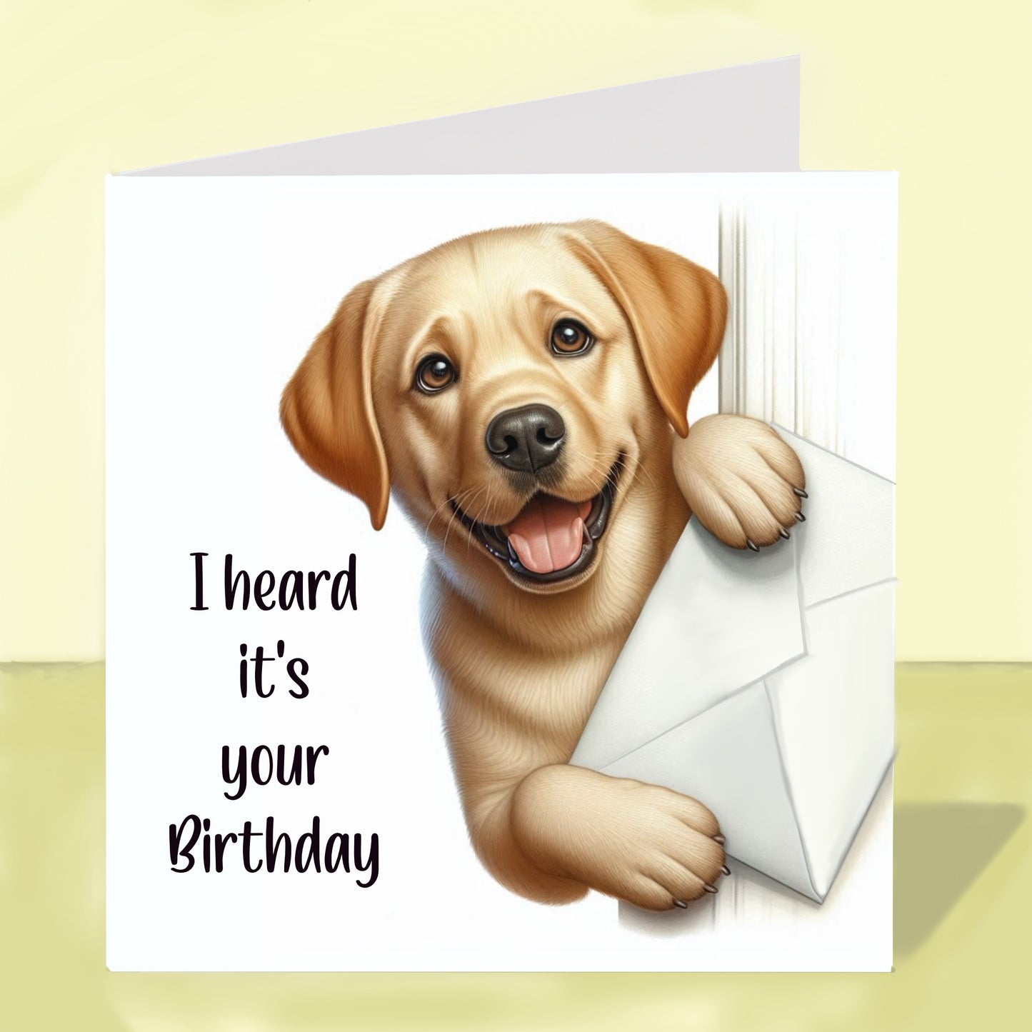 Labrador - Birthday Card