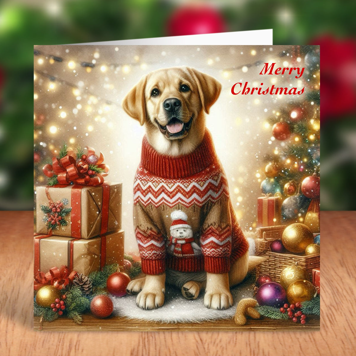 Labrador - Christmas Card