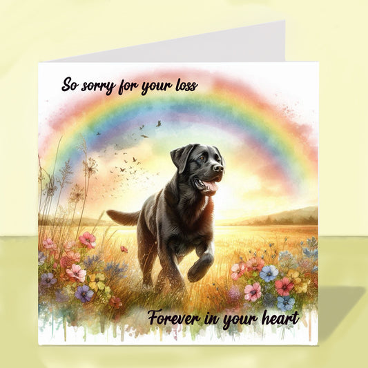 Labrador - Sorry For Your Loss Card