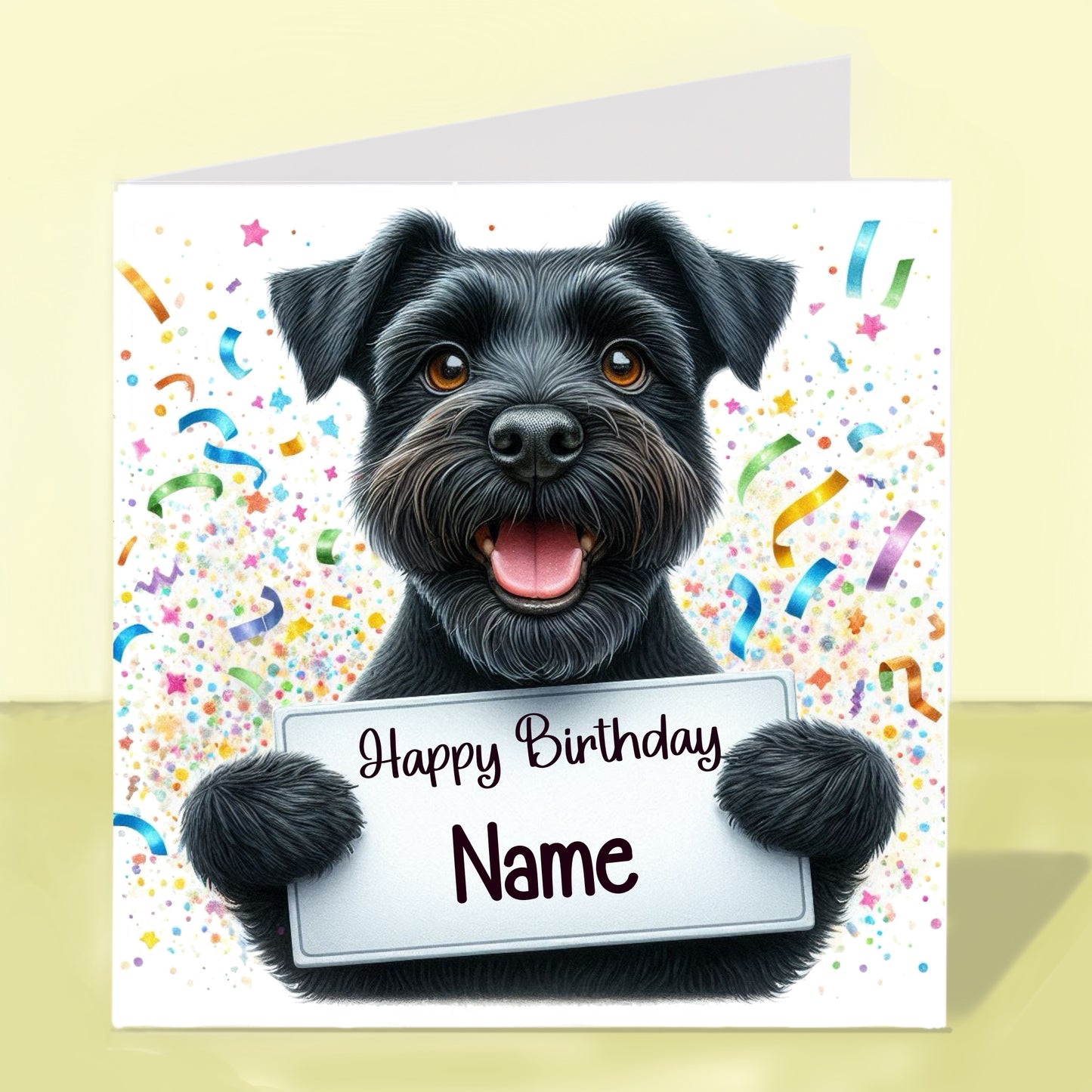 Patterdale Birthday Card - Personalised