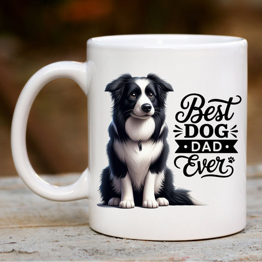 Border Collie - Father's Day Mug