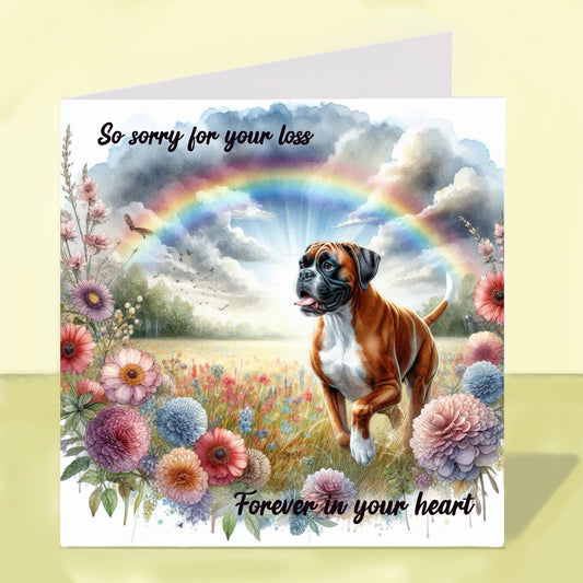 Boxer - Sorry For Your Loss Card