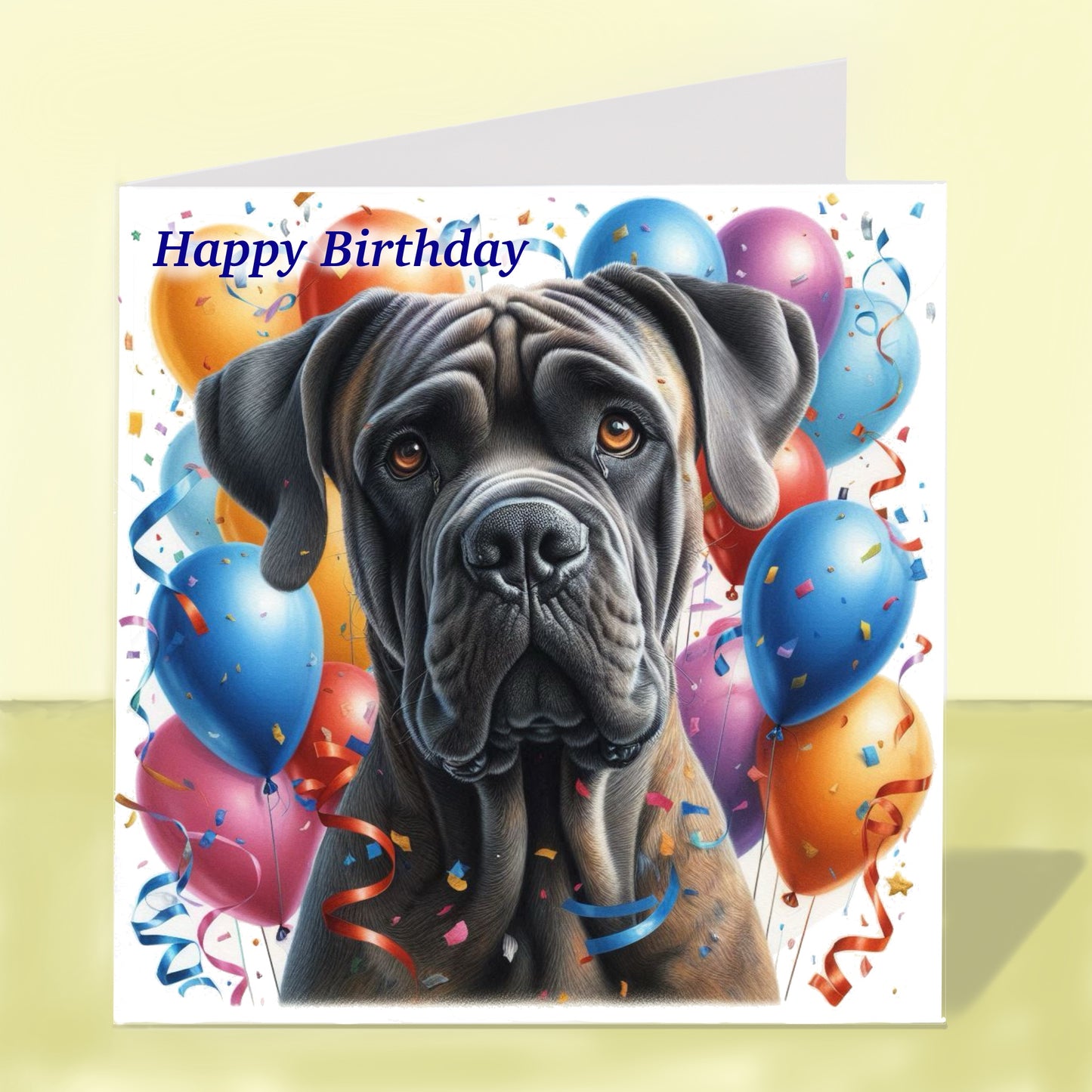Cane Corso - Birthday Card