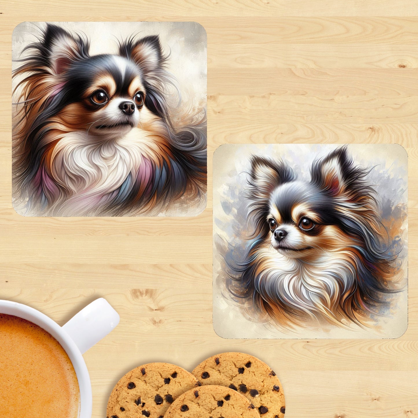 Chihuahua - Soft Realism Coasters (Set of 2)