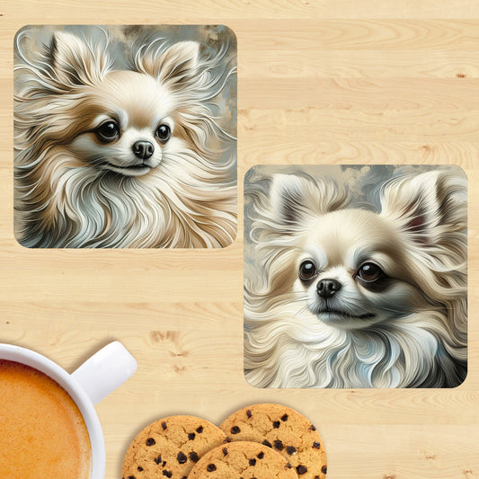 Chihuahua - Soft Realism Coasters (Set of 2)