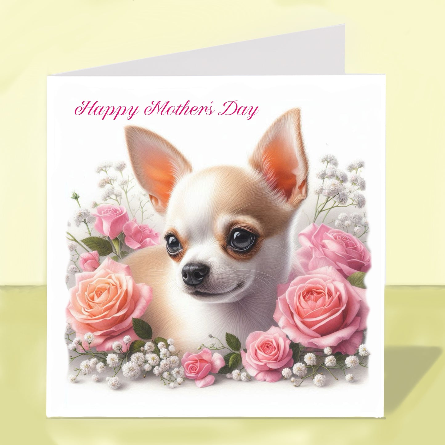 Chihuahua Shorthaired Mother's Day Card