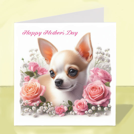 Chihuahua Shorthaired Mother's Day Card