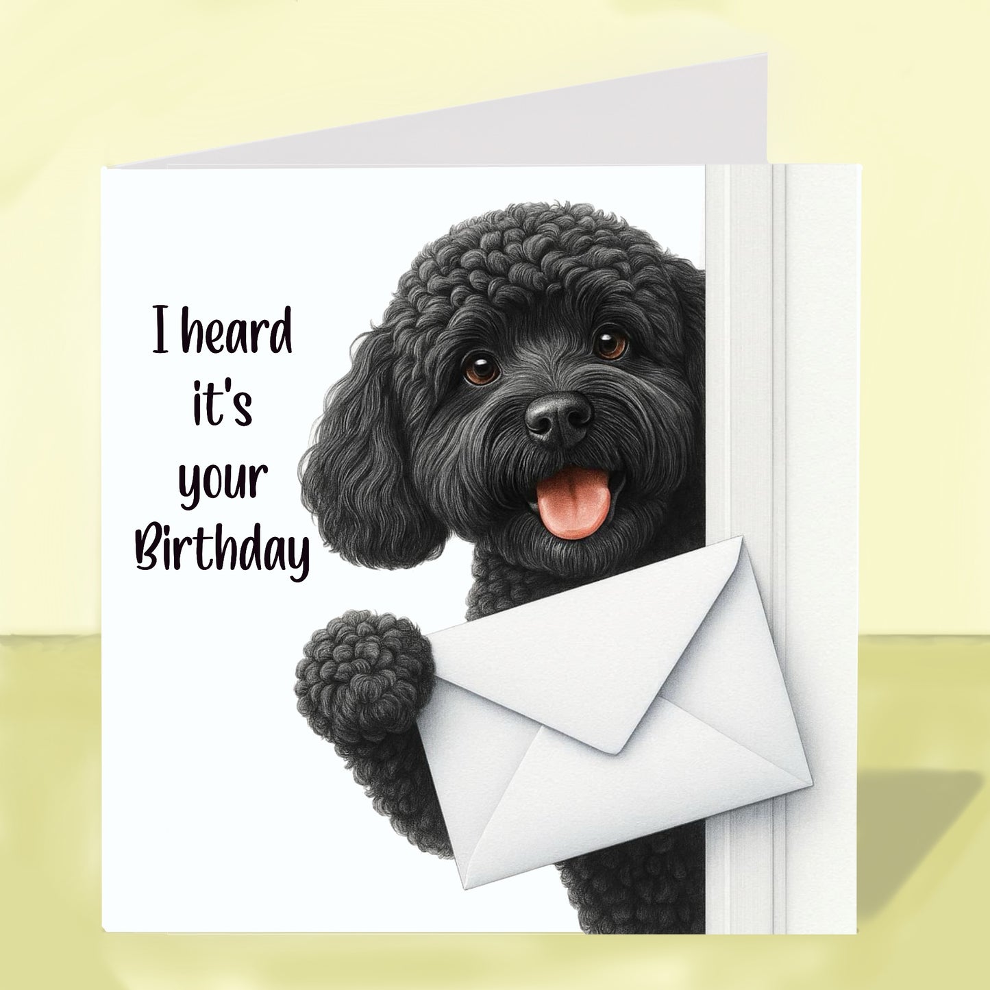 Cockapoo - Birthday Card