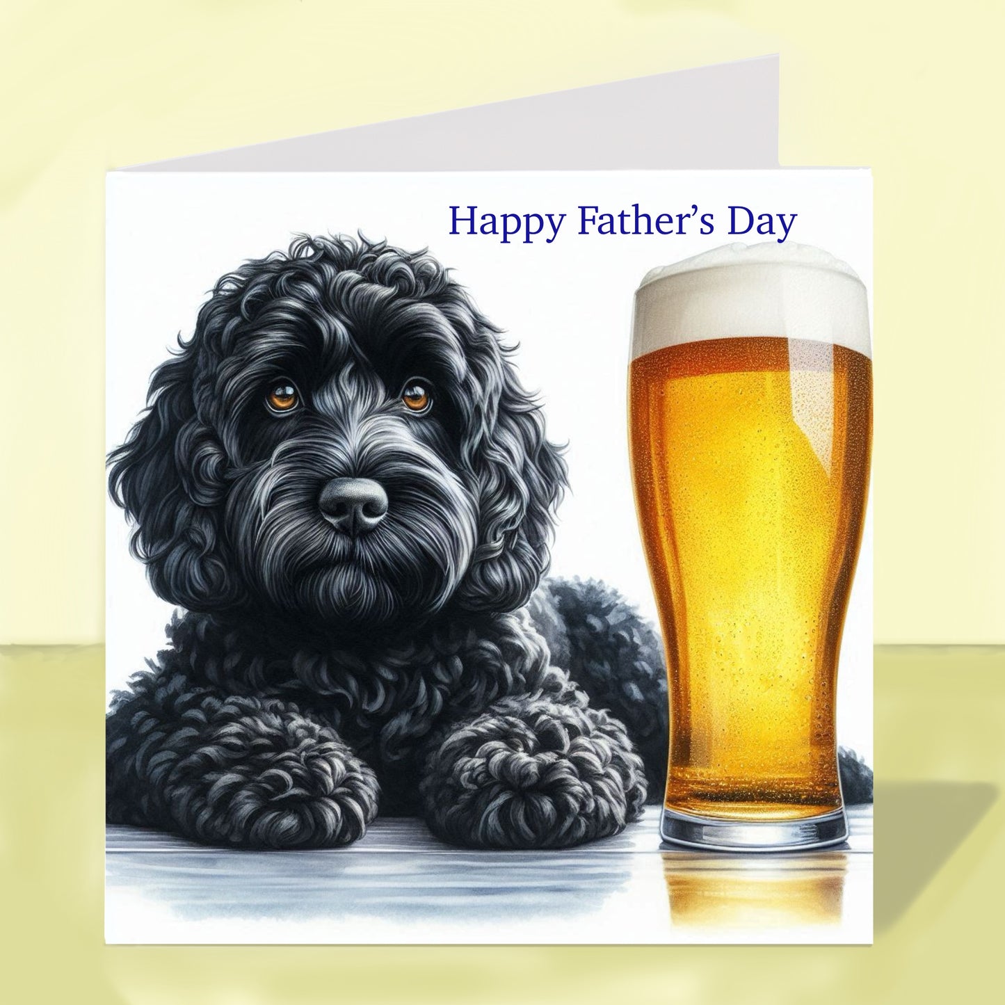 Cockapoo - Father's Day Card