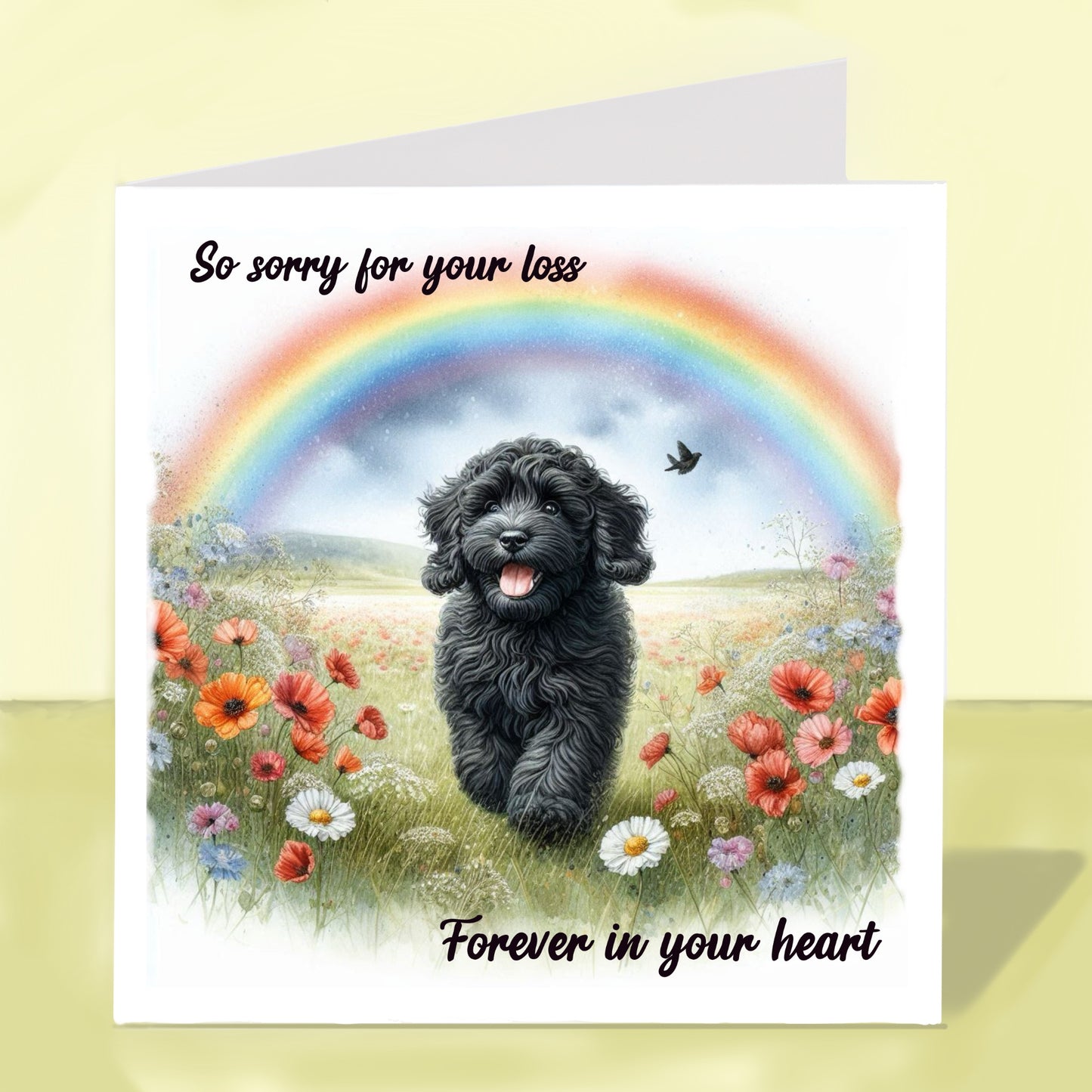Cockapoo - Sorry For Your Loss Card