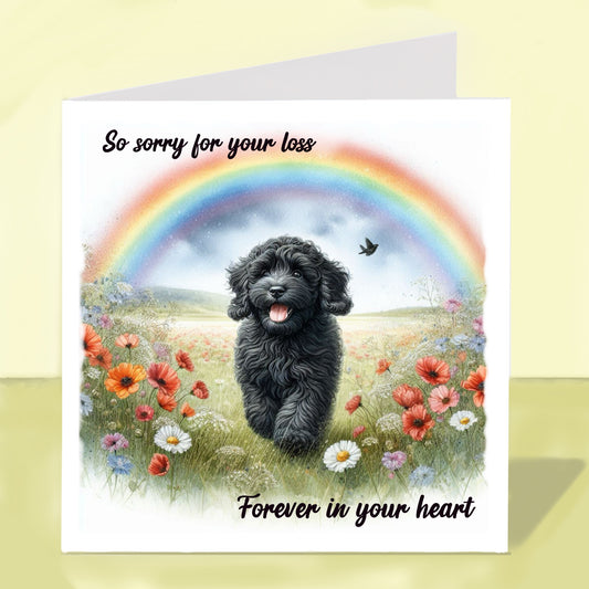 Cockapoo - Sorry For Your Loss Card