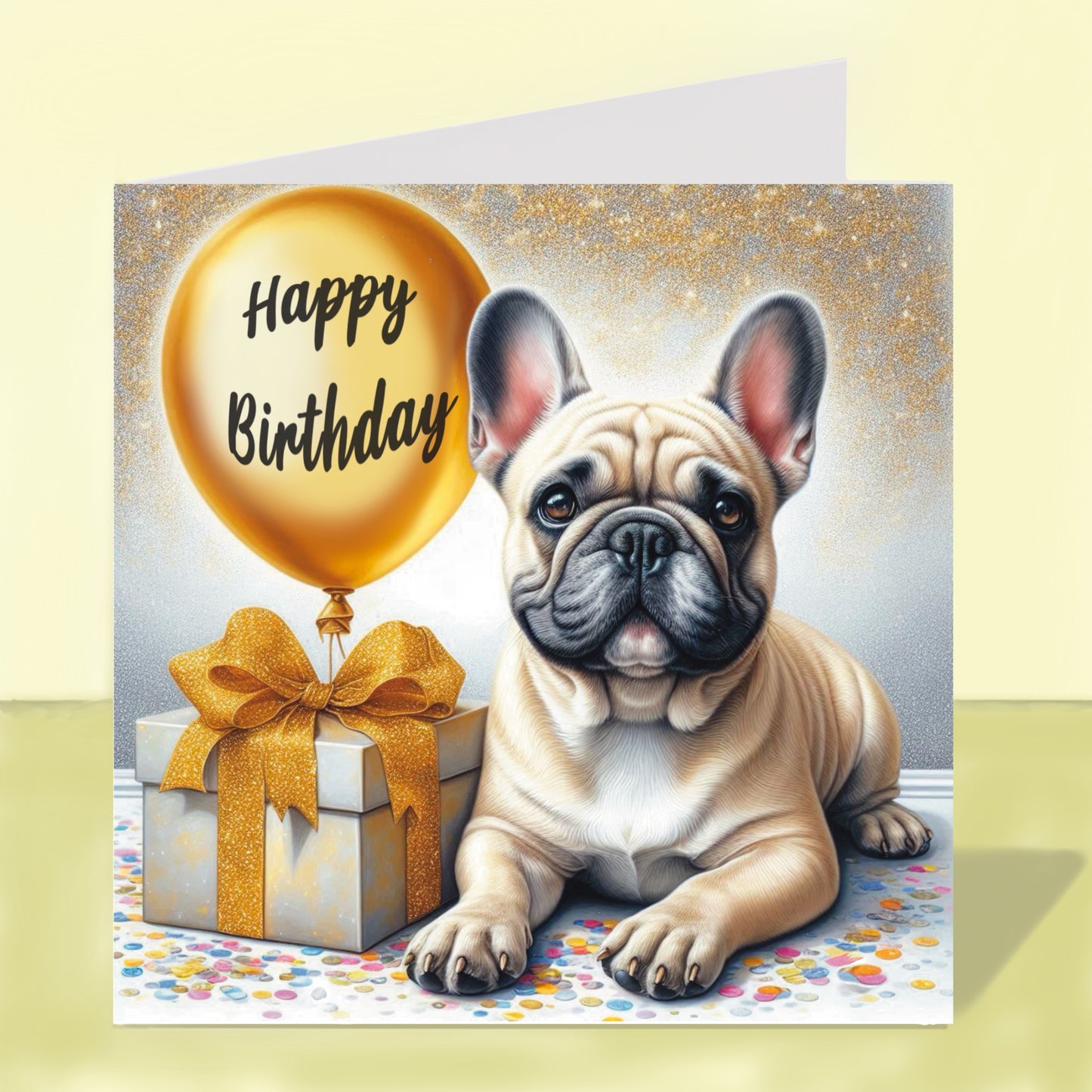 French Bulldog - Birthday Card