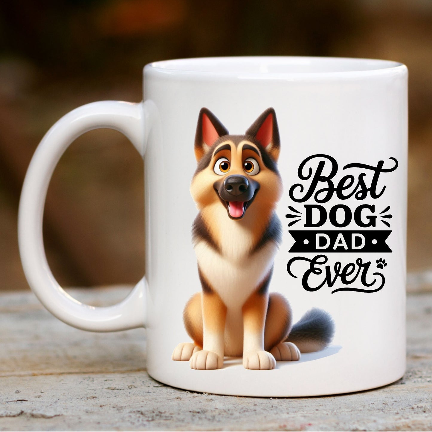 German Shepherd - Father's Day Mug