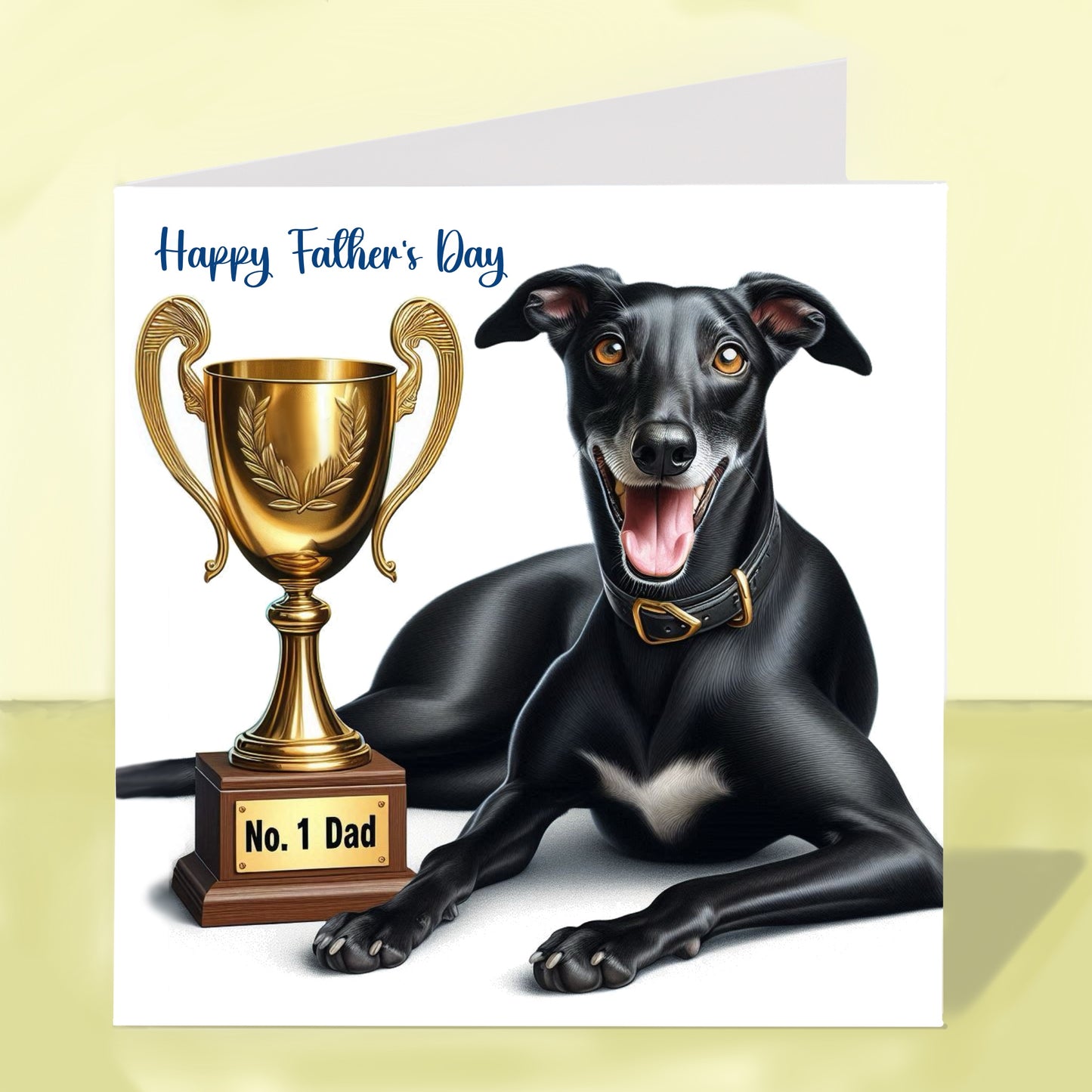 Greyhound - Father's Day Card