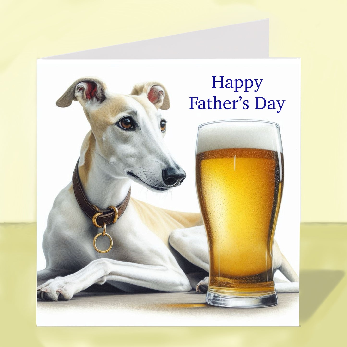 Greyhound - Father's Day Card