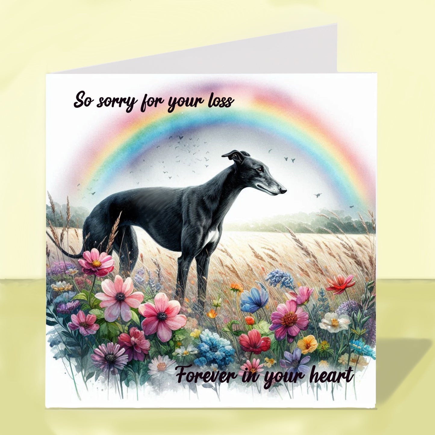 Greyhound - Sorry For Your Loss Card