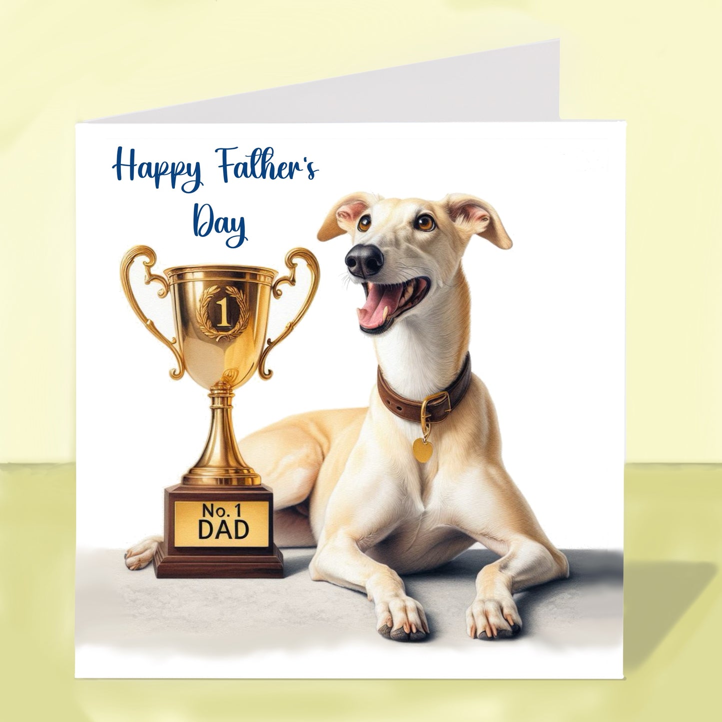 Greyhound - Father's Day Card