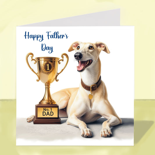 Greyhound - Father's Day Card