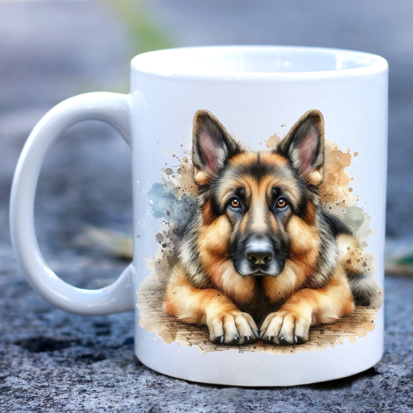 German Shepherd Mug