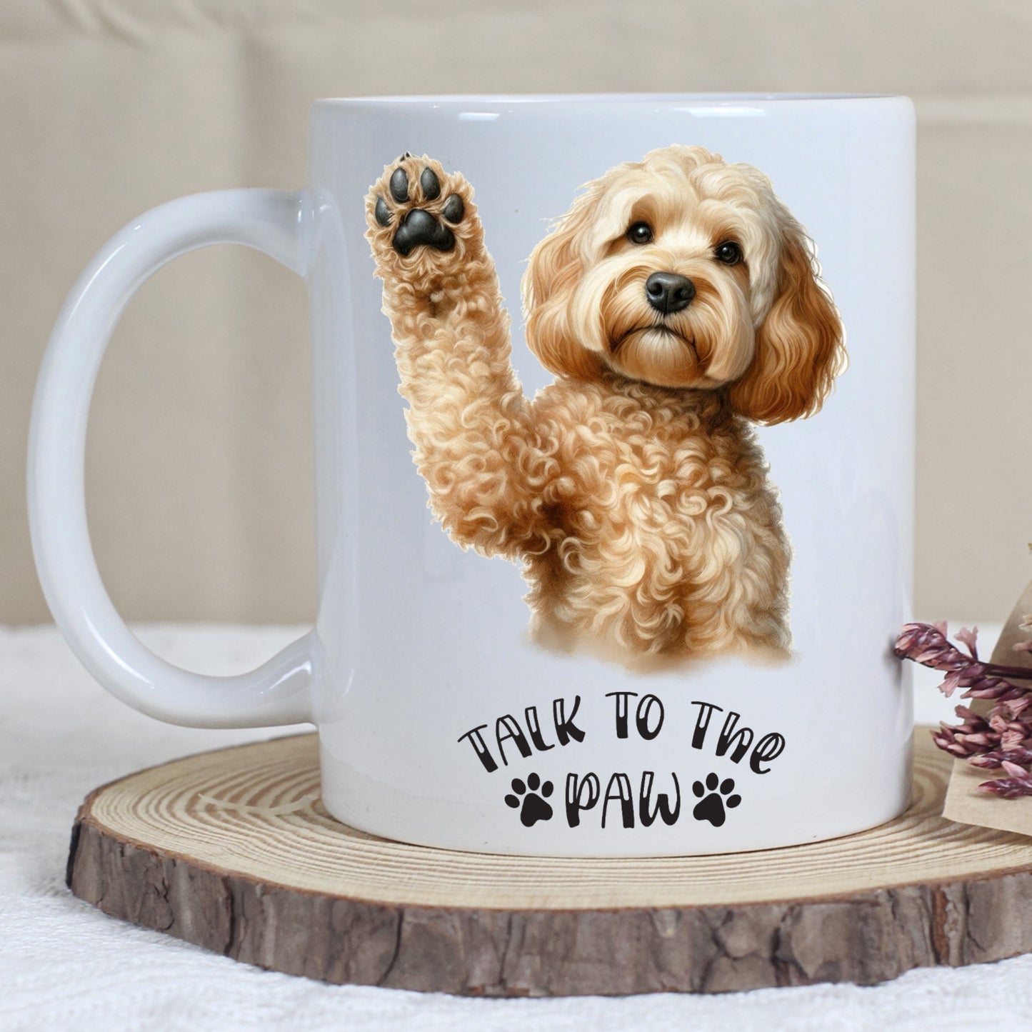 Cockapoo - Talk To The Paw Mug