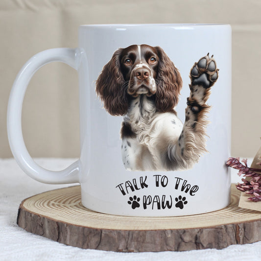 Springer Spaniel - Talk To The Paw Mug