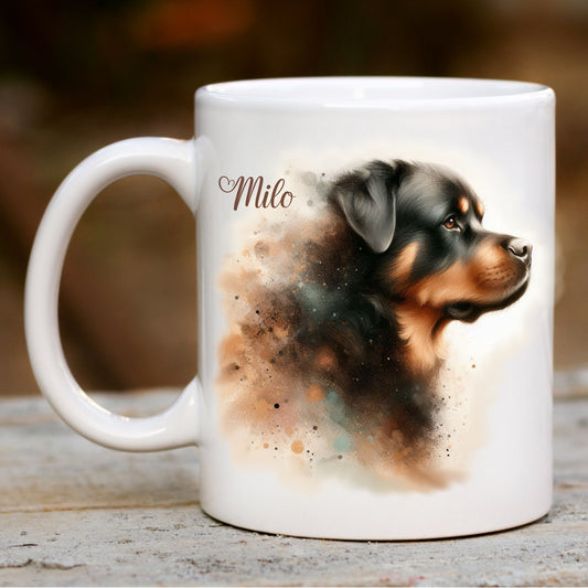 Rottweiler Mug - Personalised