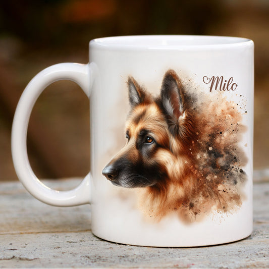 German Shepherd Mug - Personalised