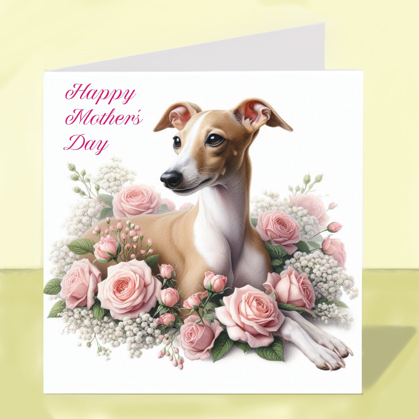Italian Greyhound Mother's Day Card