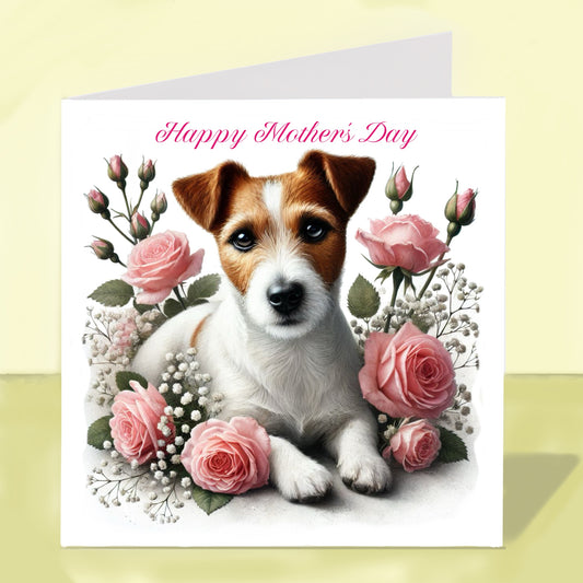 Jack Russell Mother's Day Card