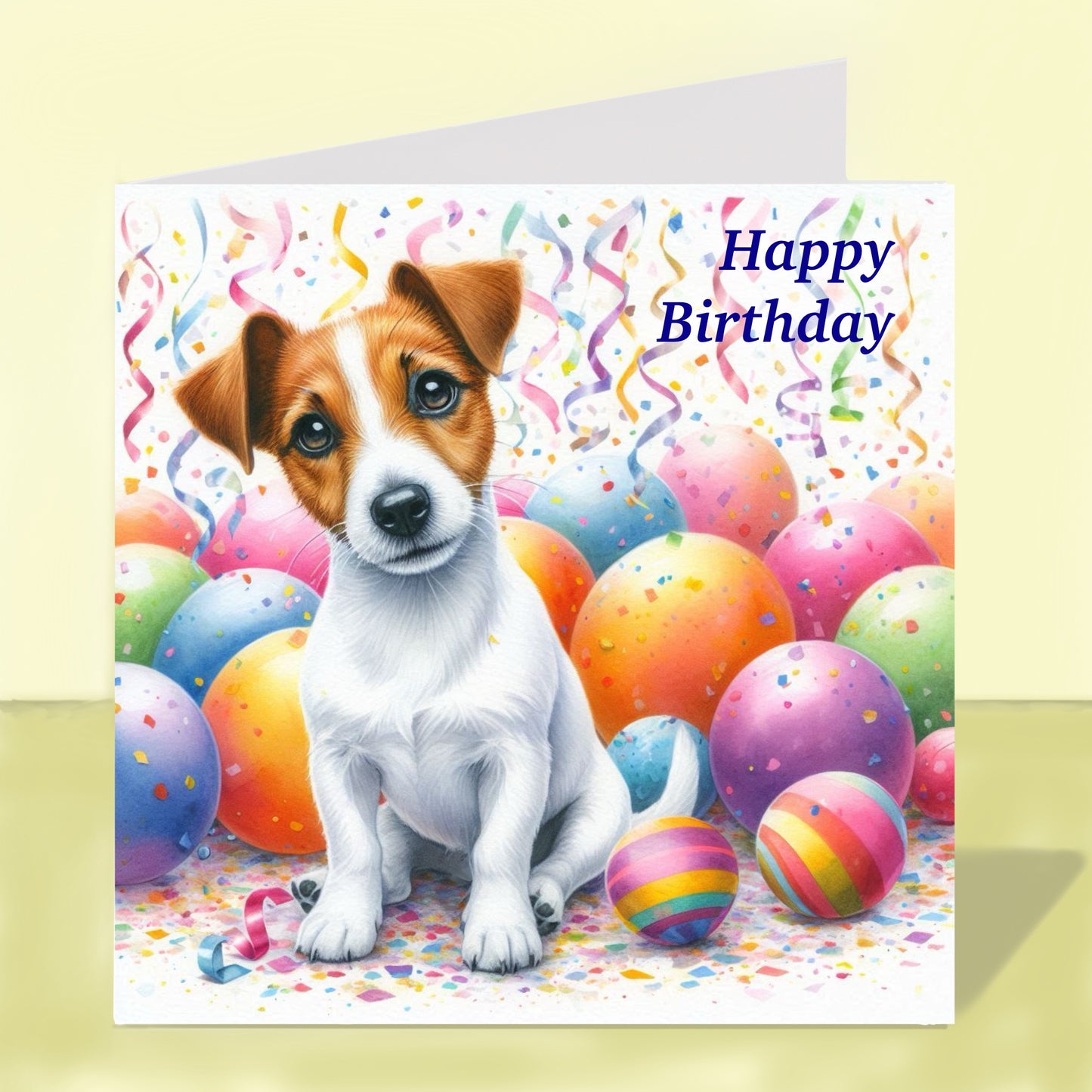 Jack Russell - Birthday Card