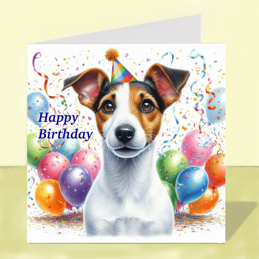 Jack Russell - Birthday Card