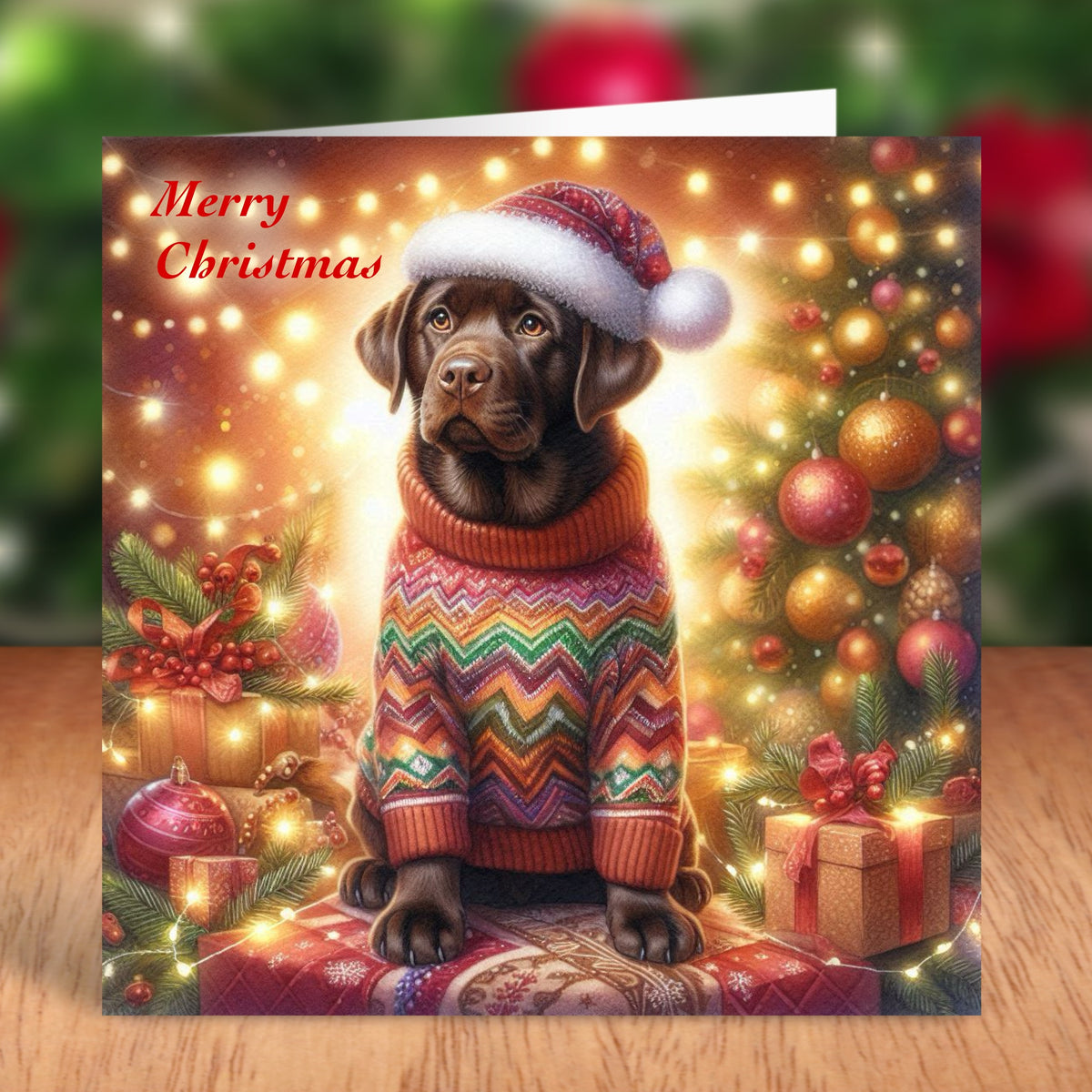 Labrador - Christmas Card