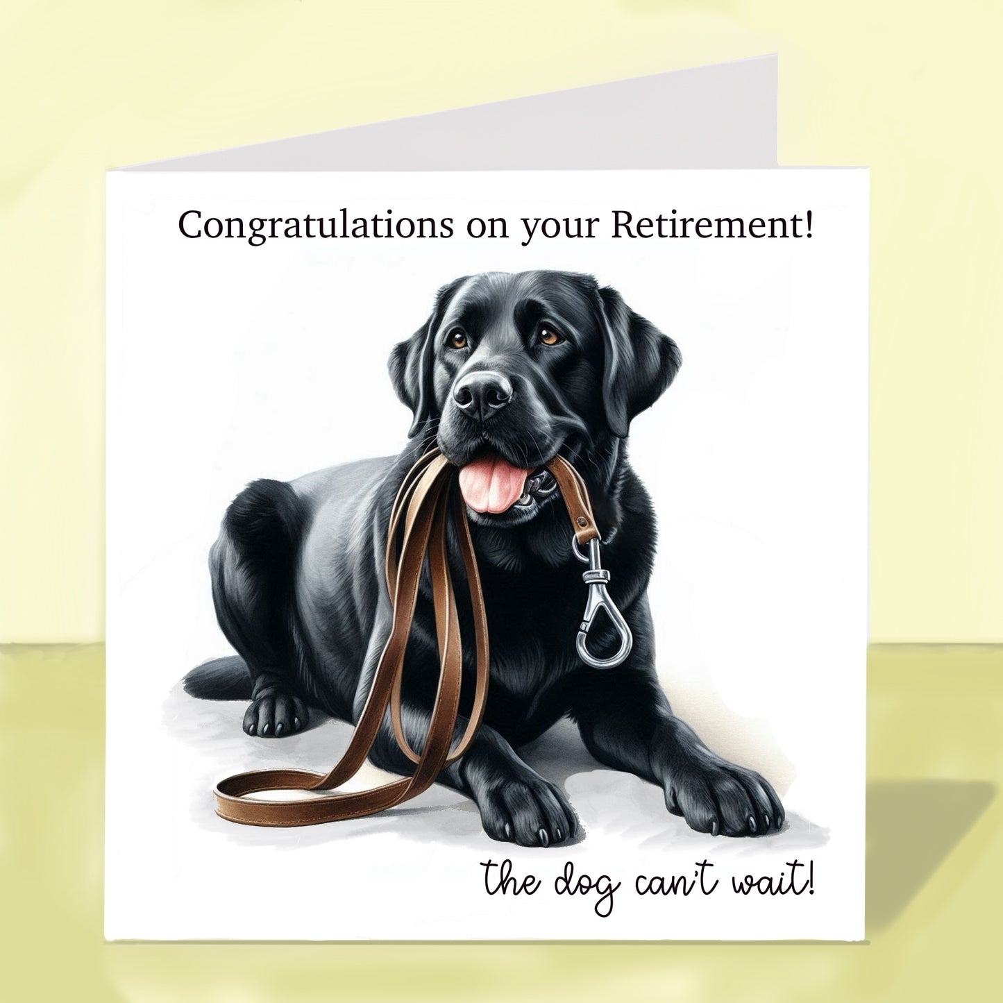 Labrador - Retirement Card