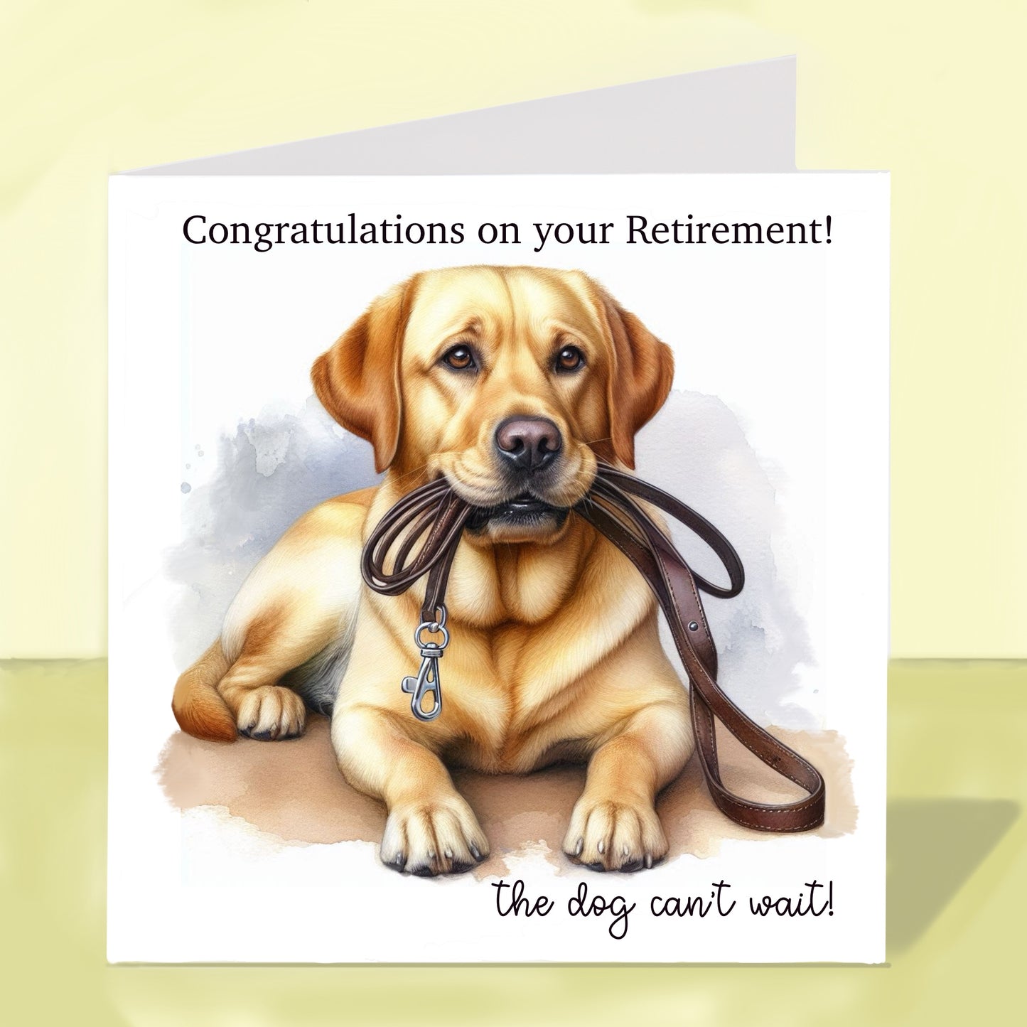 Labrador - Retirement Card