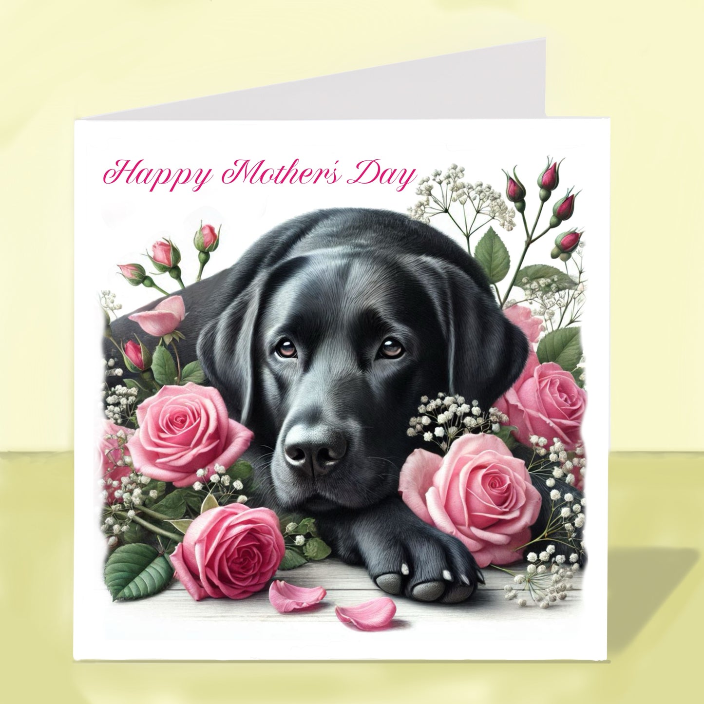 Labrador Mother's Day Card
