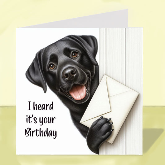 Labrador - Birthday Card