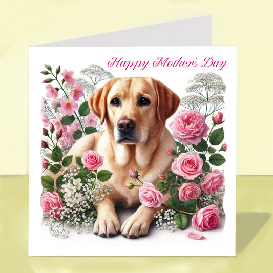 Labrador Mother's Day Card