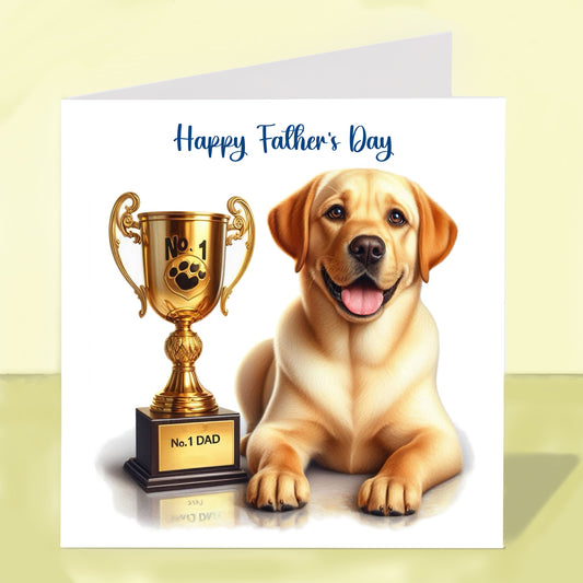 Labrador - Father's Day Card