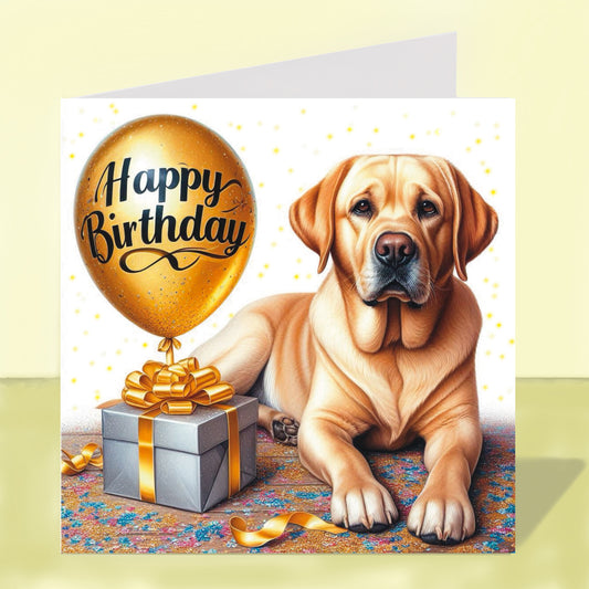 Labrador Birthday Card