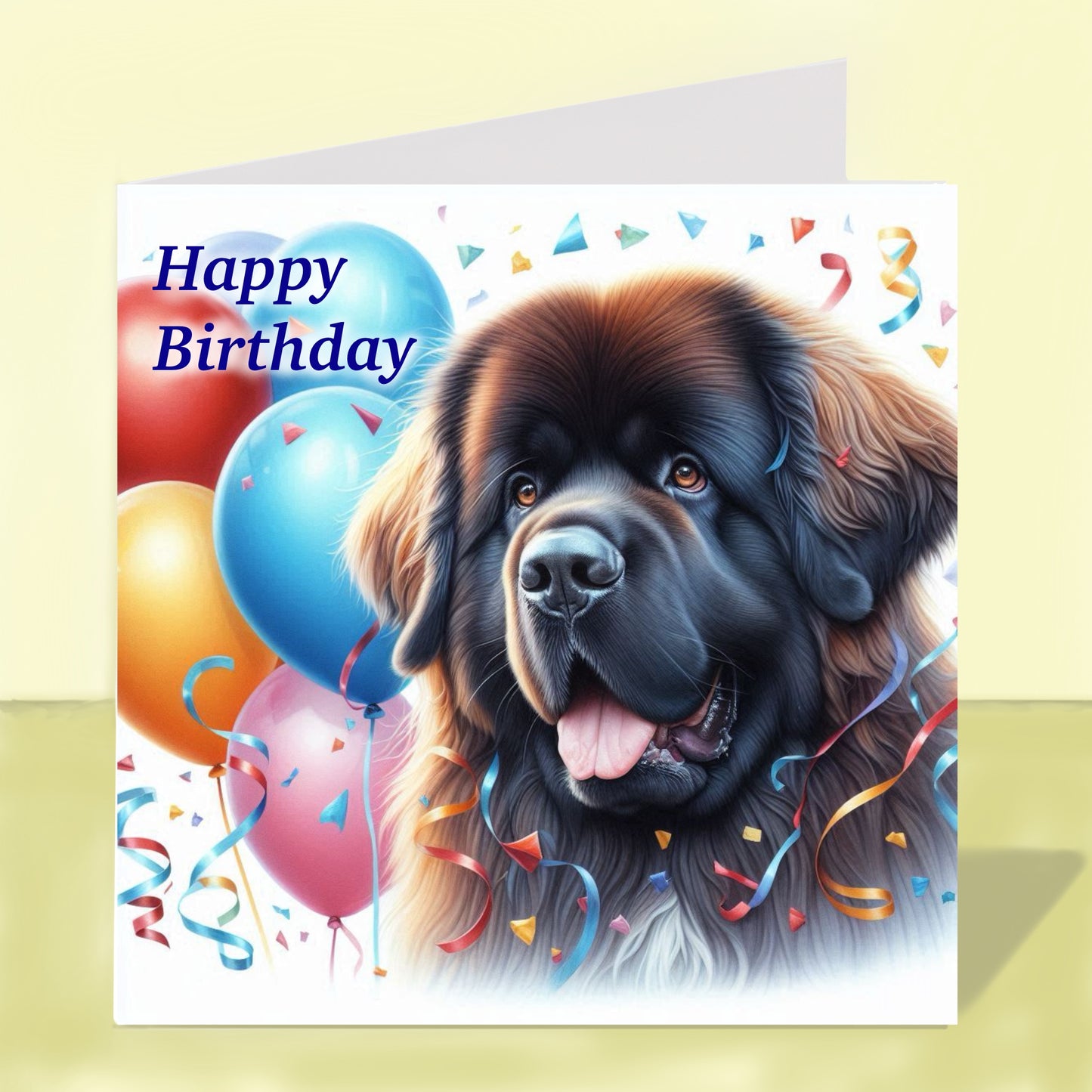 Newfoundland - Birthday Card